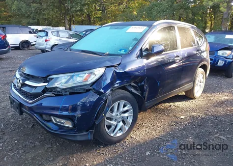 2015 Honda Cr-V Ex-L z USA, uszkodzony, nr VIN 5J6RM4H7XFL088738